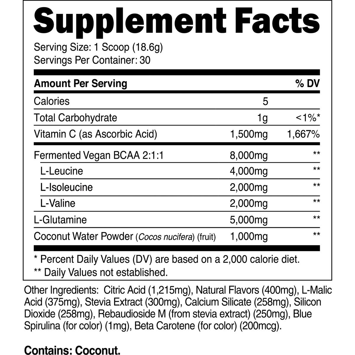 BCAA Glutamine