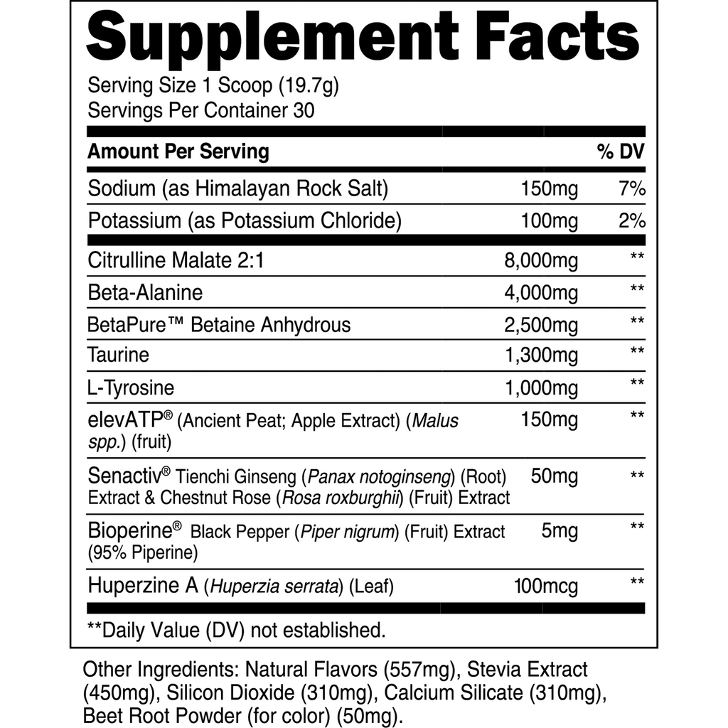30 Servings-Raspberry Hibiscus