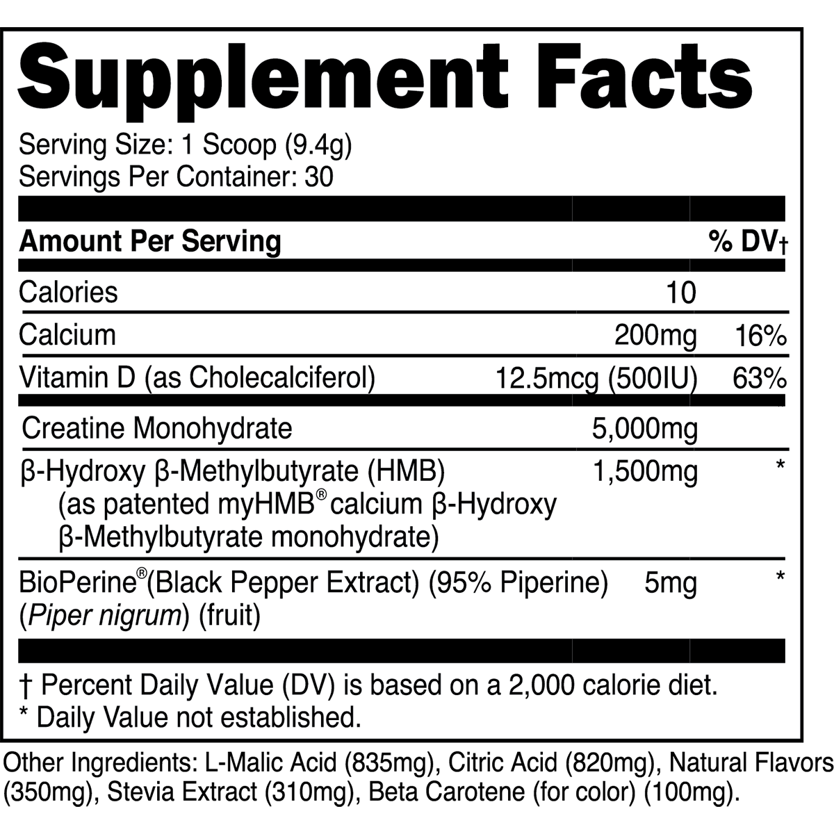 Creatine HMB